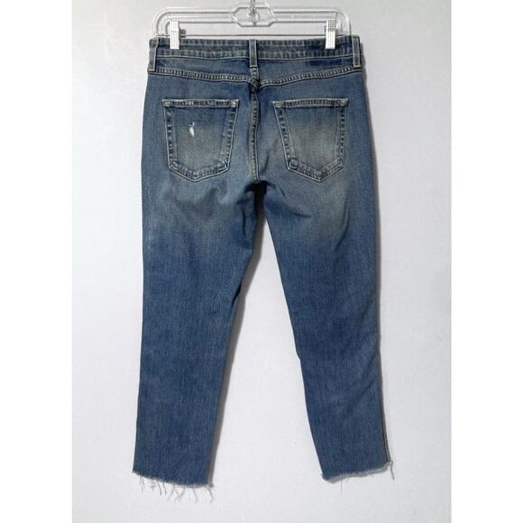 AMO Jeans Tomboy Sz 27 in Dive Bar Button Fly Fray Hem 27x25” - Picture 5 of 16